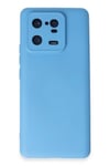 Mey İthalat®   Mi 13 Pro Kılıf Nano içi Kadife Silikon - Mavi