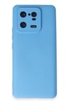 Mey İthalat®   Mi 13 Pro Kılıf Nano içi Kadife Silikon - Mavi