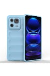 Mey İthalat®   Mi 13 Pro Kılıf Optimum Silikon - Sky Blue