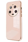 Mey İthalat®   Mi 14 Ultra Kılıf Volet Silikon - Pembe