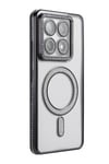 Mey İthalat®   Mi 14T Pro Joke Simli Magneticsafe Kılıf - Siyah