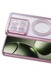 Mey İthalat®   Mi 14T Pro Joke Simli Magneticsafe Kılıf - Pembe