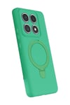 Mey İthalat®   Mi 14T Pro Regal Magsafe Standlı Kapak - Yeşil