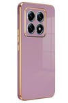 Mey İthalat®   Mi 14T Pro Volet Silikon - Mor