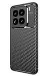 Mey İthalat®   Mi 15 Pro Kılıf Auto Focus Karbon Kapak - Siyah