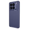 Mey İthalat®   Mi 15 Pro Kılıf Auto Focus Karbon Kapak - Lacivert