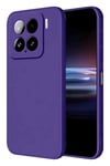 Mey İthalat®   Mi 15 Pro Kılıf Nano içi Kadife Silikon - Mor