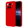 Mey İthalat®   Mi 15 Pro Kılıf Nano içi Kadife Silikon - Kırmızı
