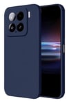 Mey İthalat®   Mi 15 Pro Kılıf Nano içi Kadife Silikon - Lacivert