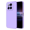 Mey İthalat®   Mi 15 Pro Kılıf Nano içi Kadife Silikon - Lila