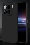 Mey İthalat®   Mi 15 Pro Kılıf Nano içi Kadife Silikon - Siyah
