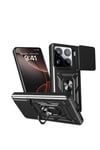 Mey İthalat®   Mi 15 Pro Kılıf Pars Lens Yüzüklü Silikon - Siyah