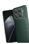 Mey İthalat®   Mi 15T Pro Auto Focus Karbon Kapak - Koyu Yeşil