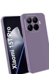 Mey İthalat®   Mi 15T Pro First Silikon - Lila