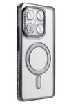 Mey İthalat®   Mi 15T Pro Joke Simli Magneticsafe Kılıf - Siyah