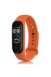 Mey İthalat®   Mi Band 4 Klasik Kordon - Turuncu