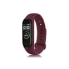 Mey İthalat®   Mi Band 4 Klasik Kordon - Mürdüm