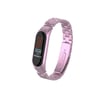 Mey İthalat®   Mi Band 4 Metal Baklalı Kordon - Rose