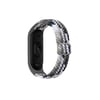 Mey İthalat®   Mi Band 6 Star Kordon - Gri-Siyah