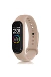 Mey İthalat®   Mi Band 7 Klasik Kordon - Pudra
