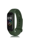 Mey İthalat®   Mi Band 7 Klasik Kordon - Haki Yeşil