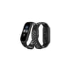 Mey İthalat®   Mi Band 7 Spor Delikli Kordon - Siyah-Gri