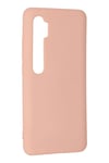 Mey İthalat®   Mi Note 10 Lite Kılıf Nano içi Kadife Silikon - Pudra