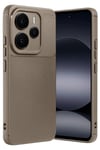 Mey İthalat®   Note 14 5G Auto Focus Karbon Kapak - Kahverengi