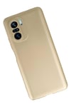 Mey İthalat®   Poco F3 Kılıf First Silikon - Gold