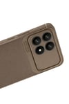 Mey İthalat®   Poco F8 Pro Auto Focus Karbon Kapak - Kahverengi