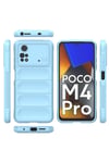 Mey İthalat®   Poco M4 Pro 4G Kılıf Optimum Silikon - Sky Blue