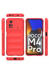 Mey İthalat®   Poco M4 Pro 4G Kılıf Optimum Silikon - Kırmızı