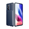 Mey İthalat®   Poco M5 Kılıf Auto Focus Karbon Kapak - Lacivert