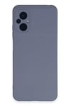 Mey İthalat®   Poco M5 Kılıf Nano içi Kadife Silikon - Gri
