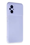 Mey İthalat®   Poco M5 Kılıf Nano içi Kadife Silikon - Lila