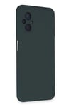 Mey İthalat®   Poco M5 Kılıf Nano içi Kadife Silikon - Koyu Yeşil