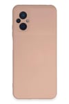 Mey İthalat®   Poco M5 Kılıf Nano içi Kadife Silikon - Pudra