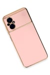 Mey İthalat®   Poco M5 Kılıf Volet Silikon - Pembe