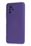 Mey İthalat®   Poco X3 GT Kılıf Nano içi Kadife Silikon - Mor
