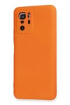 Mey İthalat®   Poco X3 GT Kılıf Nano içi Kadife Silikon - Turuncu