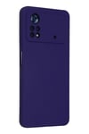 Mey İthalat®   Poco X4 Pro 5G Kılıf Nano içi Kadife Silikon - Mor