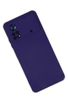 Mey İthalat®   Poco X4 Pro 5G Kılıf Nano içi Kadife Silikon - Mor