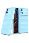 Mey İthalat®   Poco X4 Pro 5G Kılıf Optimum Silikon - Sky Blue