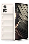 Mey İthalat®   Poco X4 Pro 5G Kılıf Optimum Silikon - Krem