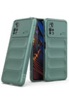 Mey İthalat®   Poco X4 Pro 5G Kılıf Optimum Silikon - Koyu Yeşil