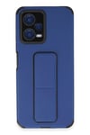 Mey İthalat®   Poco X5 5G Kılıf Mega Standlı Silikon - Mavi