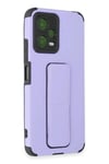 Mey İthalat®   Poco X5 5G Kılıf Mega Standlı Silikon - Lila