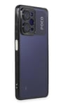 Mey İthalat®   Poco X5 Pro 5G Kılıf  Lensli Silikon - Siyah