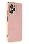 Mey İthalat®   Poco X5 Pro 5G Kılıf Volet Silikon - Pembe
