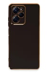Mey İthalat®   Poco X5 Pro 5G Kılıf Volet Silikon - Siyah